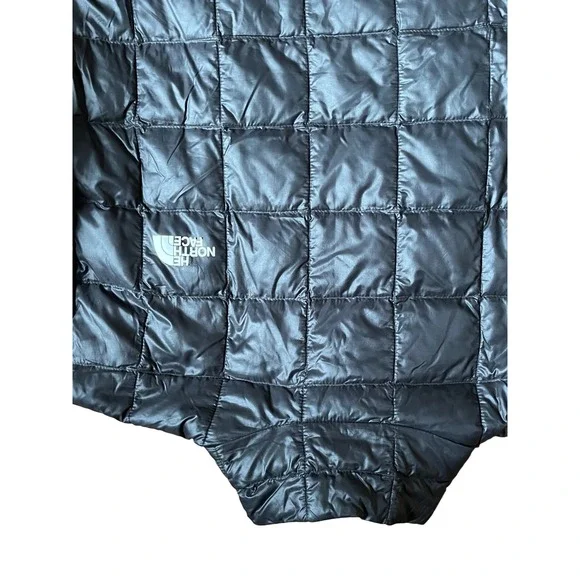 The‎ North Face Thermoball Eco Jacket Men's Size Medium Black Full Zip Insulated